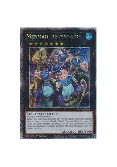 Mermail Abyssgaios (V.5 - Quarter Century Secret Rare)