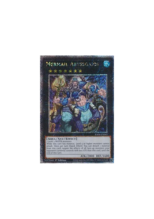 Mermail Abyssgaios (V.5 - Quarter Century Secret Rare)