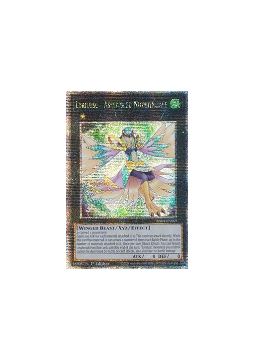 Lyrilusc - Assembled Nightingale (V.5 - Quarter Century Secret Rare)
