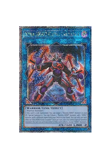 Xtra HERO Cross Crusader (V.5 - Quarter Century Secret Rare)