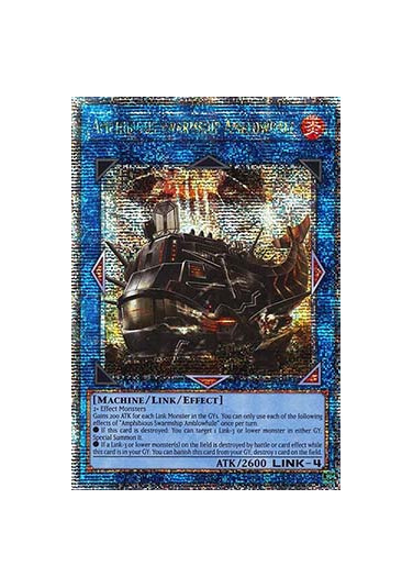 Amphibious Swarmship Amblowhale (V.5 - Quarter Century Secret Rare)