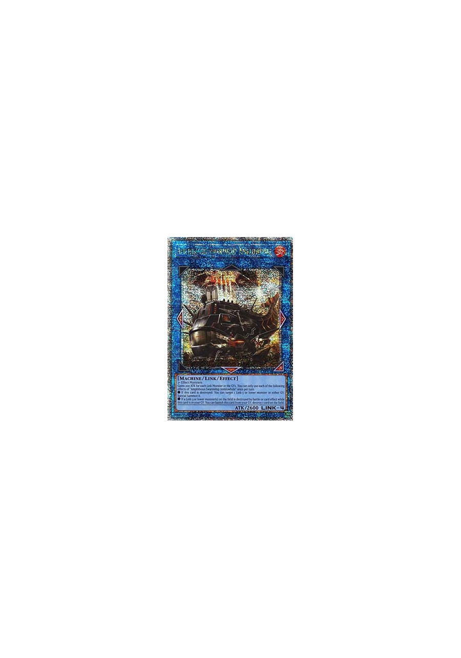 Amphibious Swarmship Amblowhale (V.5 - Quarter Century Secret Rare)