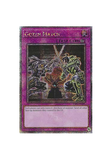 Gozen Match (V.2 - Quarter Century Secret Rare)