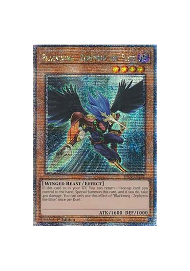 Blackwing - Zephyros the Elite (V.2 - Quarter Century Secret Rare)