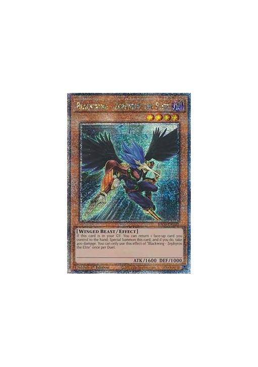 Blackwing - Zephyros the Elite (V.2 - Quarter Century Secret Rare)