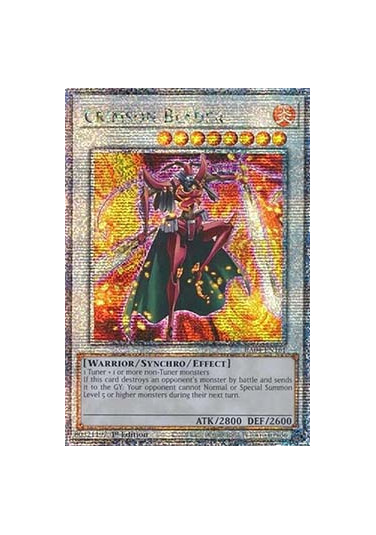 Crimson Blader (V.2 - Quarter Century Secret Rare)
