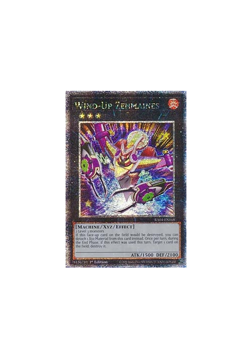 Wind-Up Zenmaines (V.2 - Quarter Century Secret Rare)