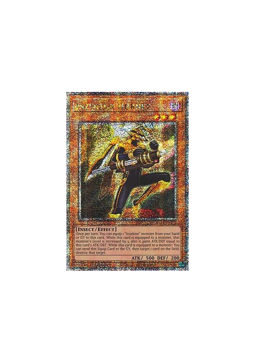 Inzektor Hornet (V.2 - Quarter Century Secret Rare)