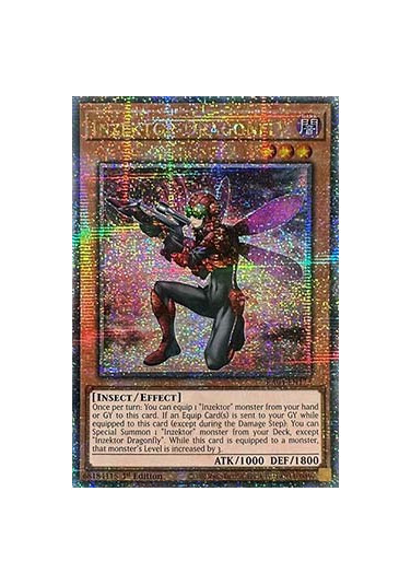 Inzektor Dragonfly (V.2 - Quarter Century Secret Rare)