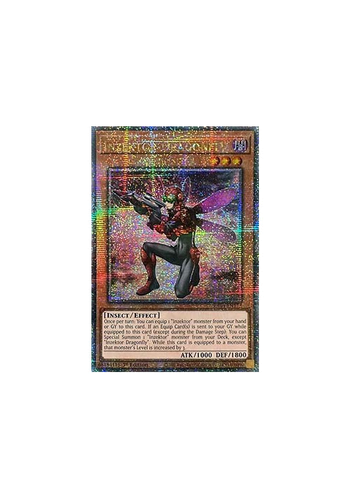 Inzektor Dragonfly (V.2 - Quarter Century Secret Rare)