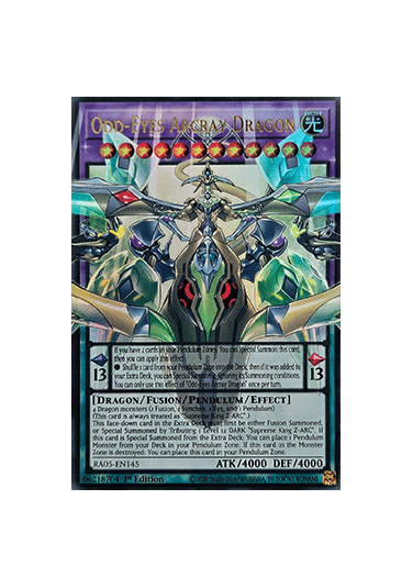 Odd-Eyes Arcray Dragon (V.1 - Ultra Rare)