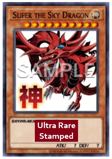 Slifer the Sky Dragon (V.1 - Ultra Rare)