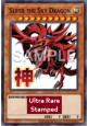 Slifer the Sky Dragon (V.1 - Ultra Rare)
