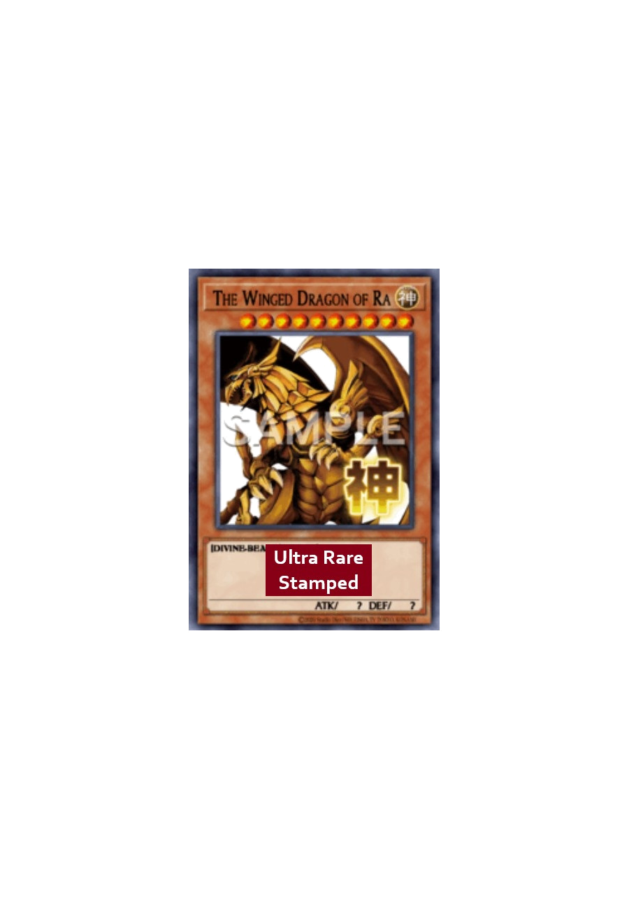 The Winged Dragon of Ra (V.1 - Ultra Rare)
