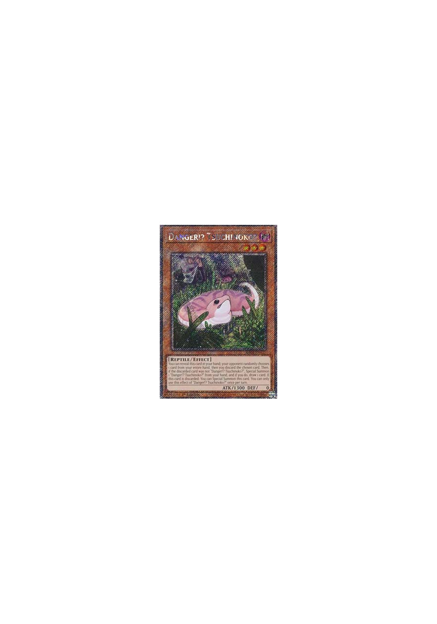 Danger!? Tsuchinoko? (V.4 - Platinum Secret Rare)