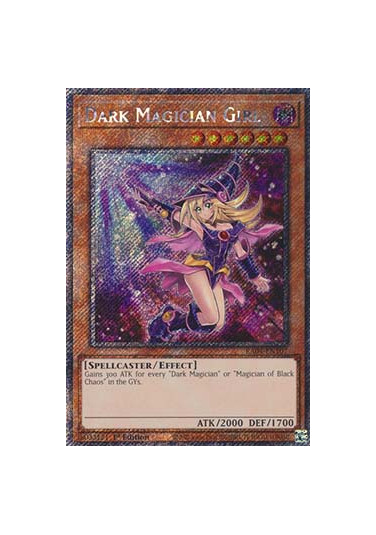 Dark Magician Girl (V.1 - Platinum Secret Rare)