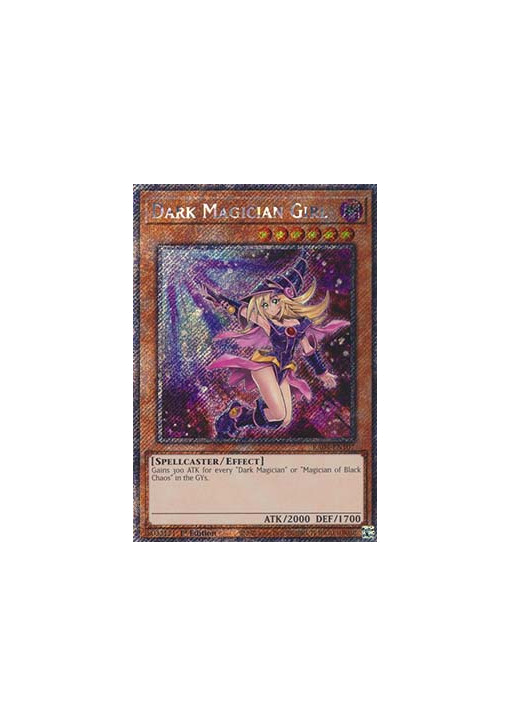 Dark Magician Girl (V.1 - Platinum Secret Rare)