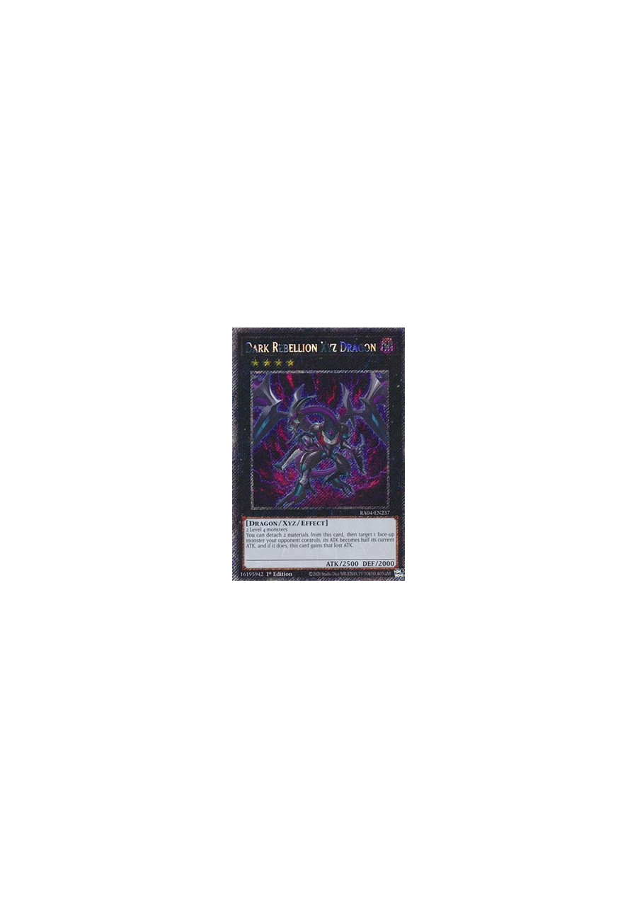 Dark Rebellion Xyz Dragon (V.1 - Platinum Secret Rare)