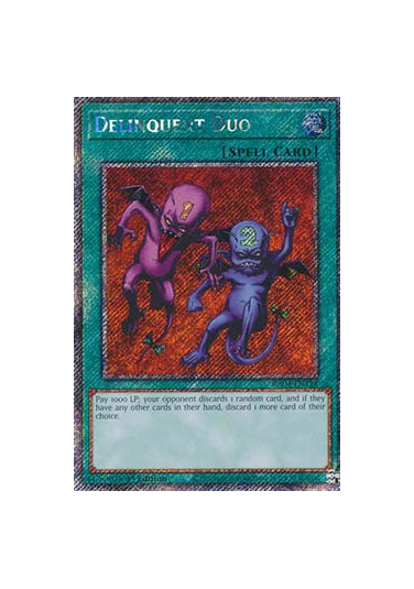 Delinquent Duo (V.1 - Platinum Secret Rare)