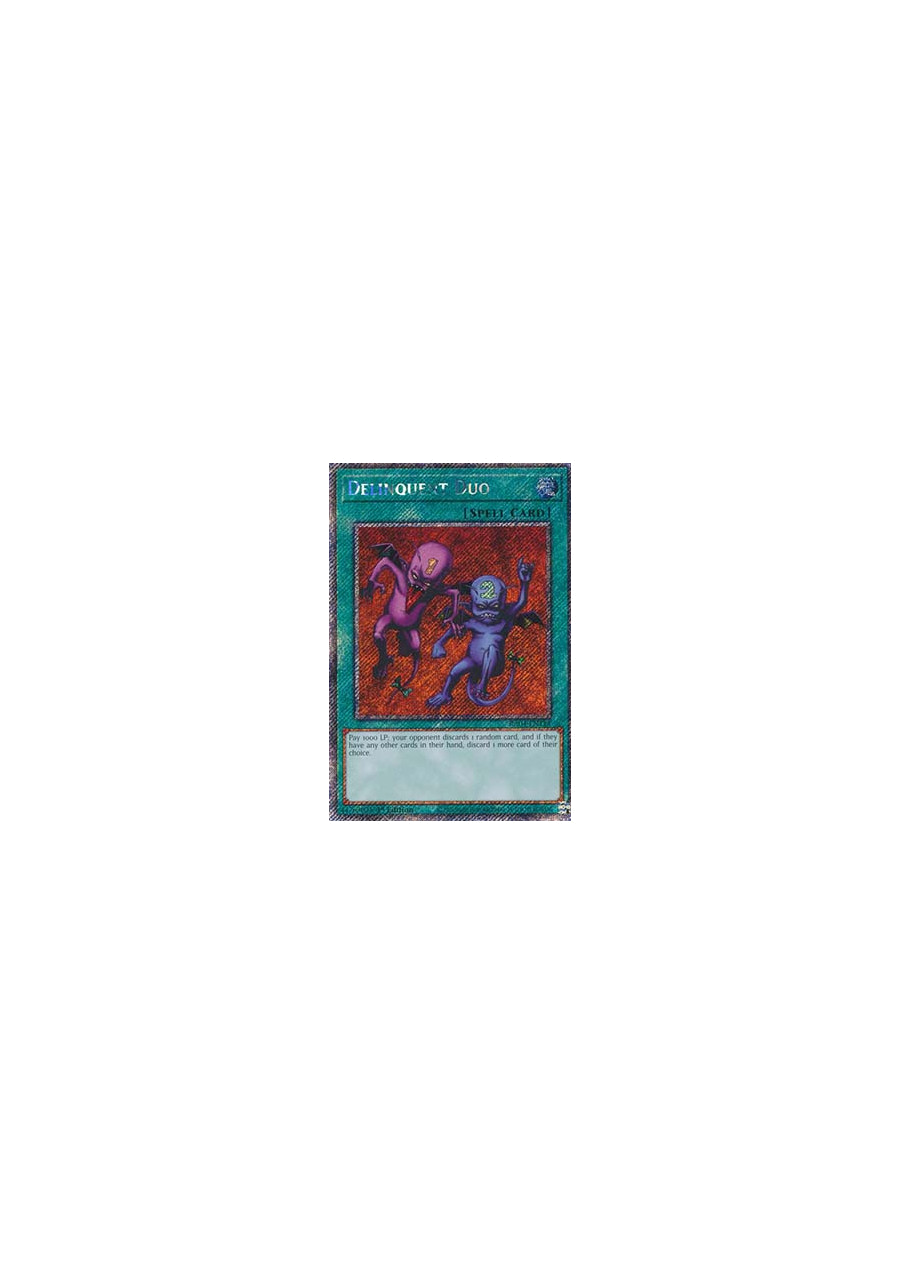 Delinquent Duo (V.1 - Platinum Secret Rare)