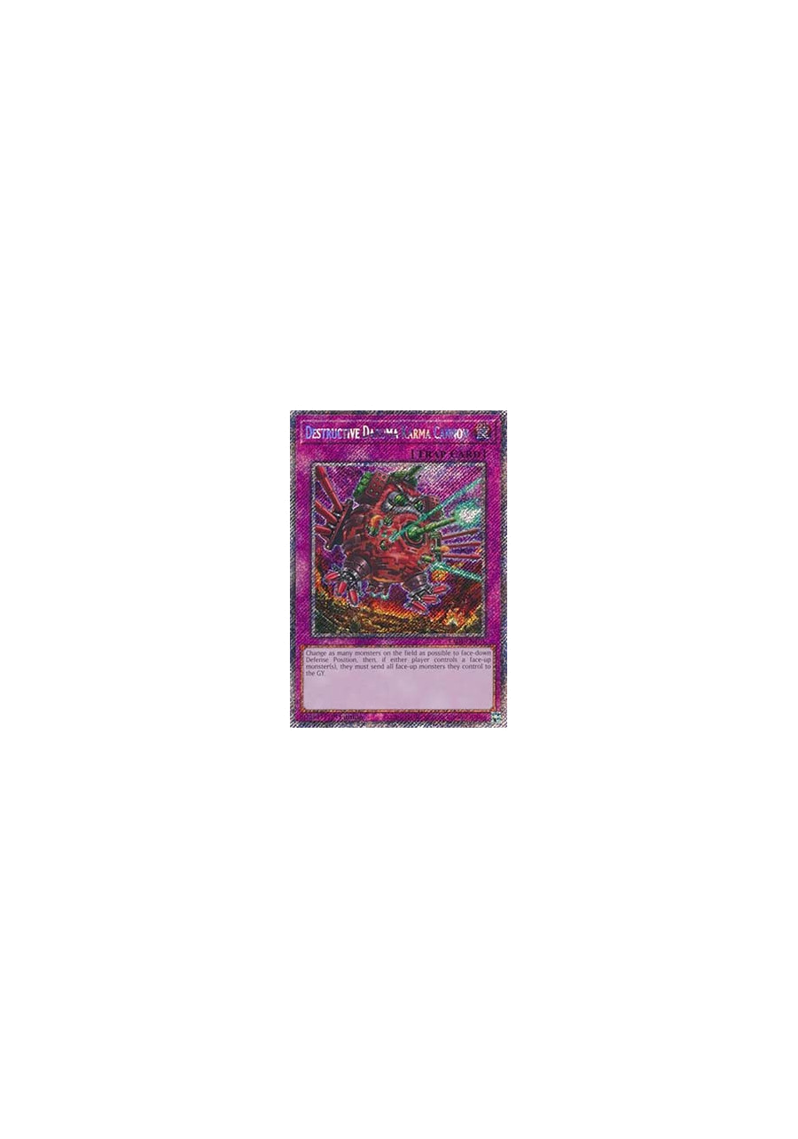 Destructive Daruma Karma Cannon (V.4 - Platinum Secret Rare)