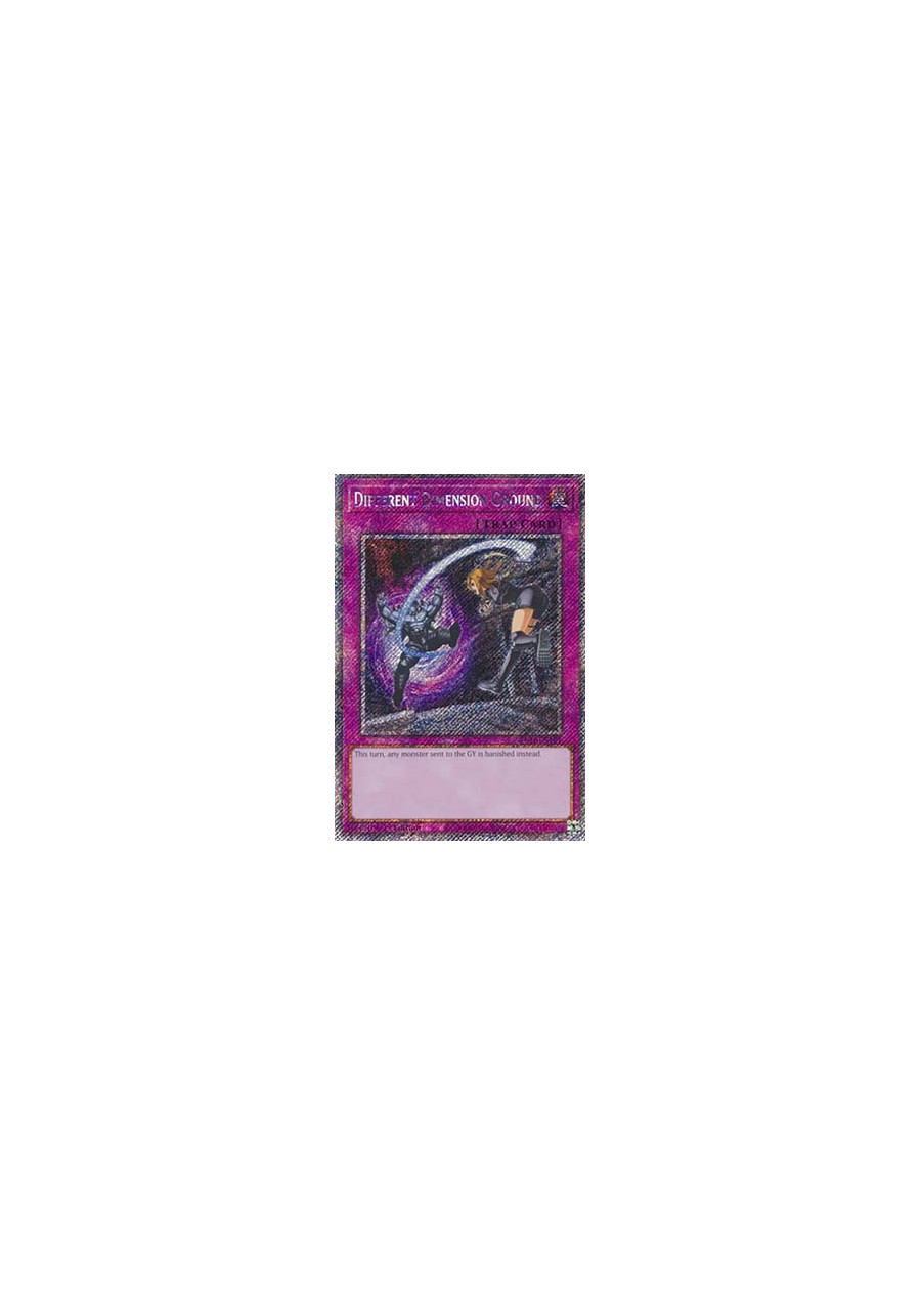 Different Dimension Ground (V.4 - Platinum Secret Rare)