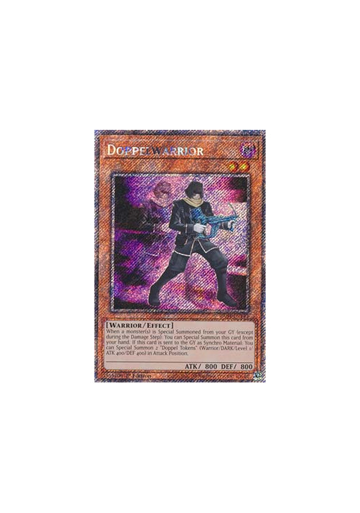 Doppelwarrior (V.1 - Platinum Secret Rare)