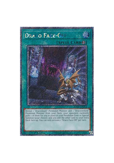 Draco Face-Off (V.1 - Platinum Secret Rare)