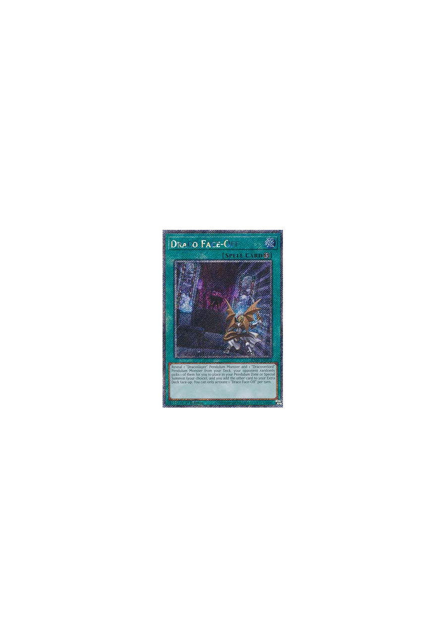 Draco Face-Off (V.1 - Platinum Secret Rare)