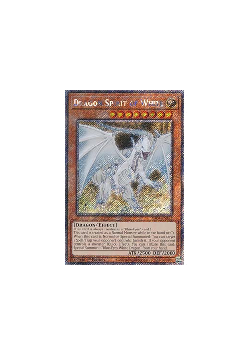 Dragon Spirit of White (V.1 - Platinum Secret Rare)