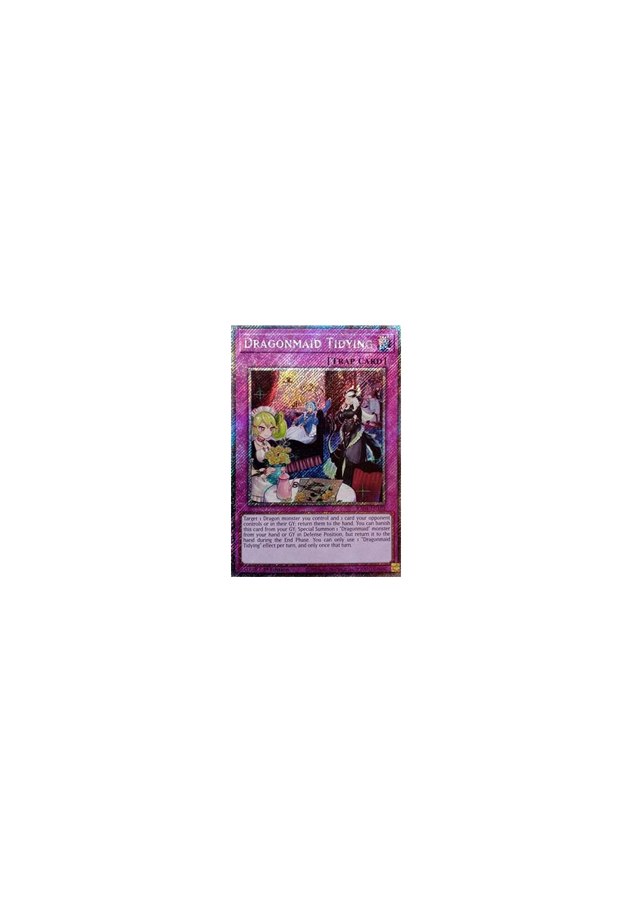 Dragonmaid Tidying (V.4 - Platinum Secret Rare)