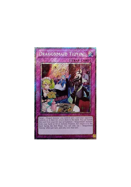 Dragonmaid Tidying (V.4 - Platinum Secret Rare)