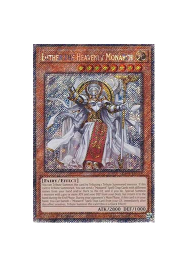 Ehther the Heavenly Monarch (V.4 - Platinum Secret Rare)