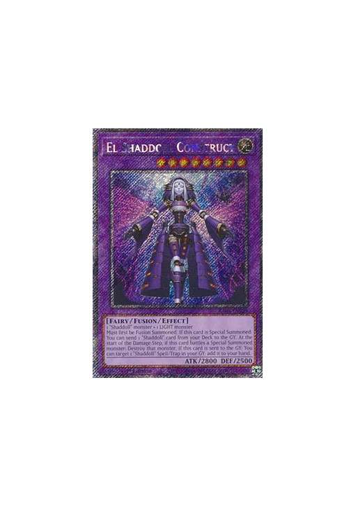 El Shaddoll Construct (V.1 - Platinum Secret Rare)