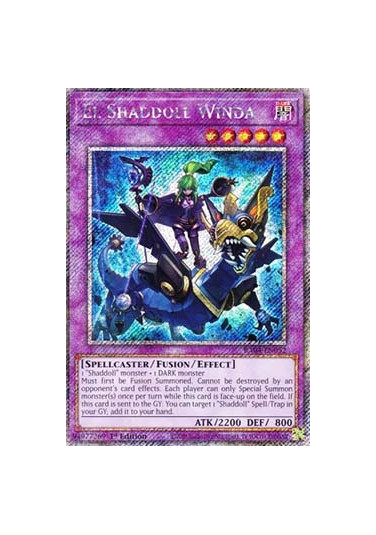 El Shaddoll Winda (V.4 - Platinum Secret Rare)