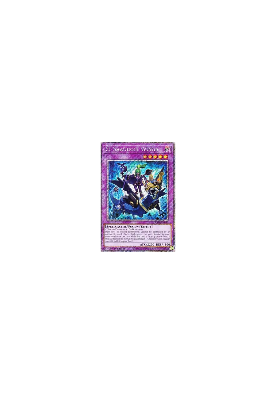 El Shaddoll Winda (V.4 - Platinum Secret Rare)