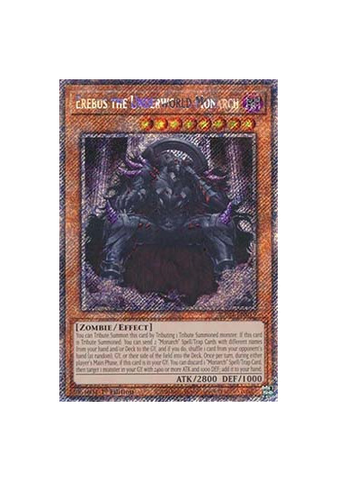 Erebus the Underworld Monarch (V.4 - Platinum Secret Rare)