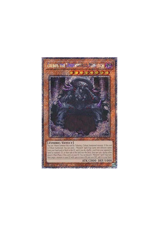 Erebus the Underworld Monarch (V.4 - Platinum Secret Rare)