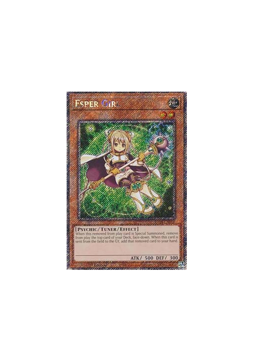 Esper Girl (V.4 - Platinum Secret Rare)