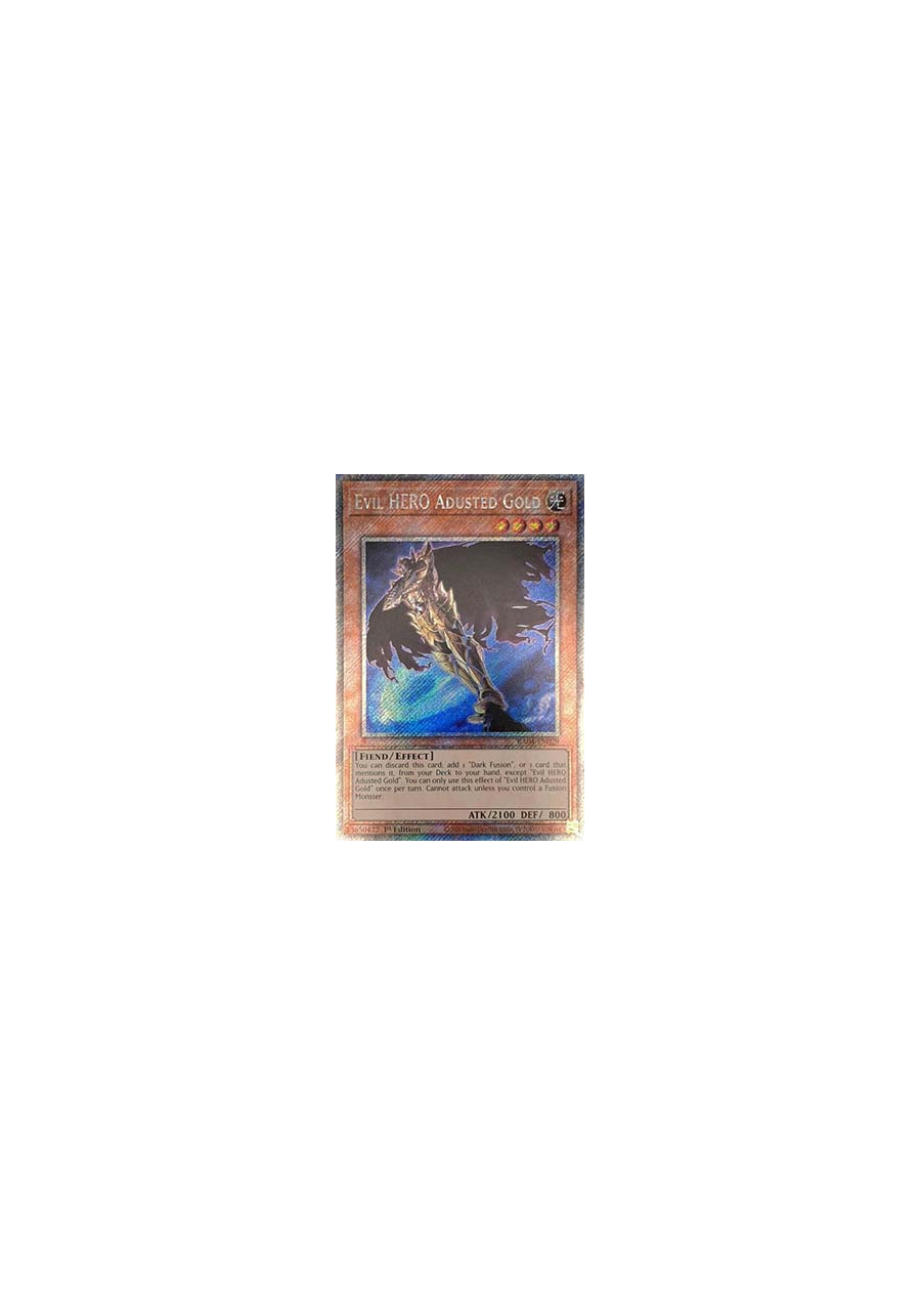 Evil HERO Adusted Gold (V.4 - Platinum Secret Rare)
