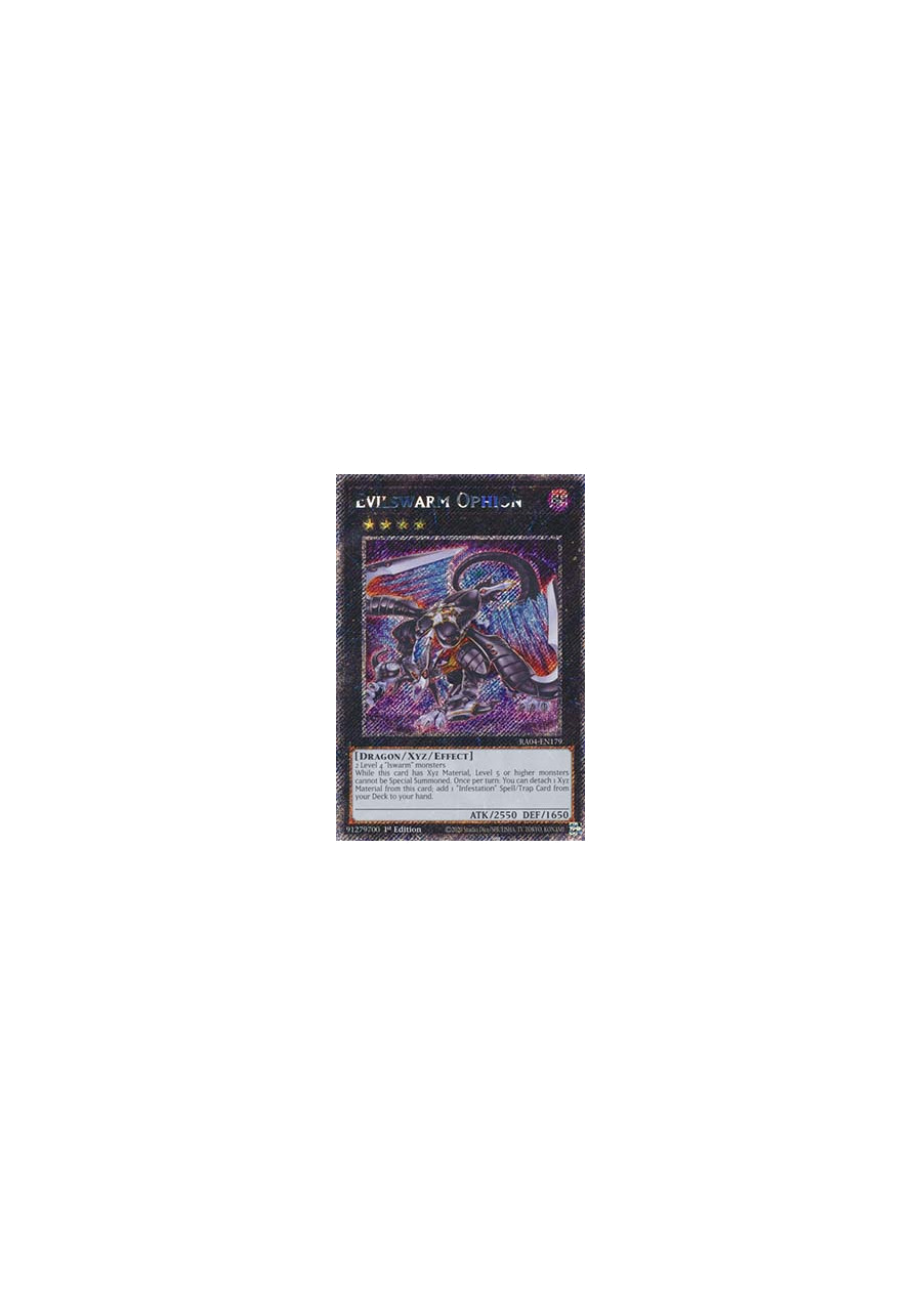 Evilswarm Ophion (V.1 - Platinum Secret Rare)