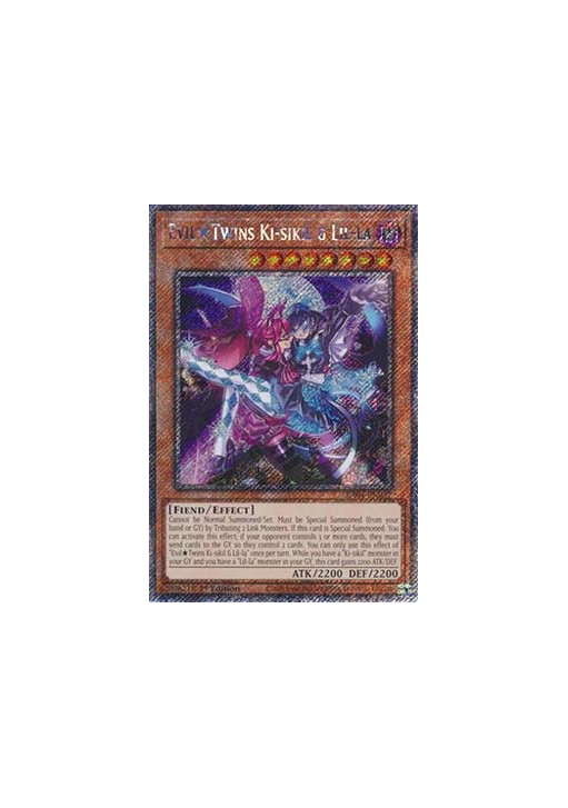EvilTwins Ki-sikil & Lil-la (V.4 - Platinum Secret Rare)