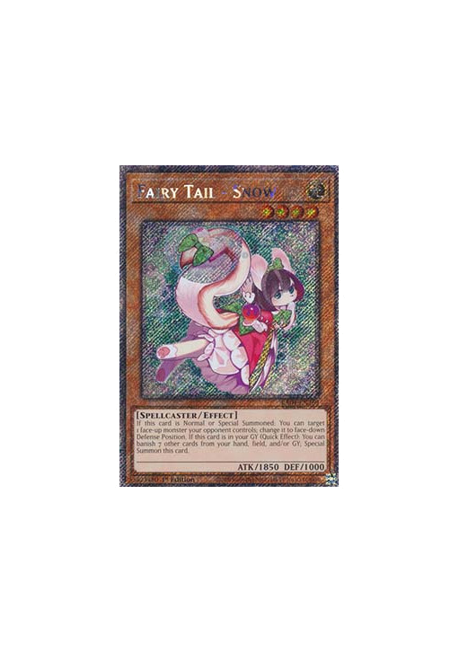 Fairy Tail - Snow (V.1 - Platinum Secret Rare)