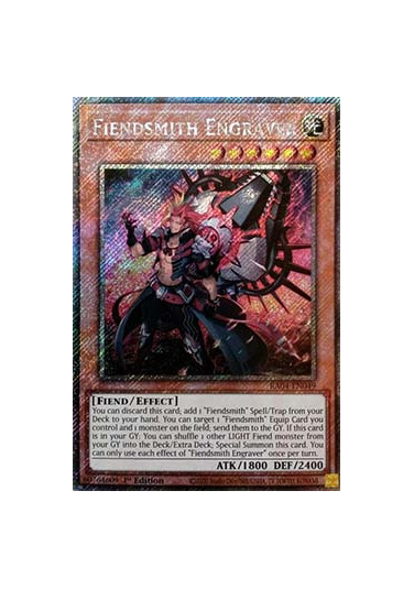 Fiendsmith Engraver (V.4 - Platinum Secret Rare)