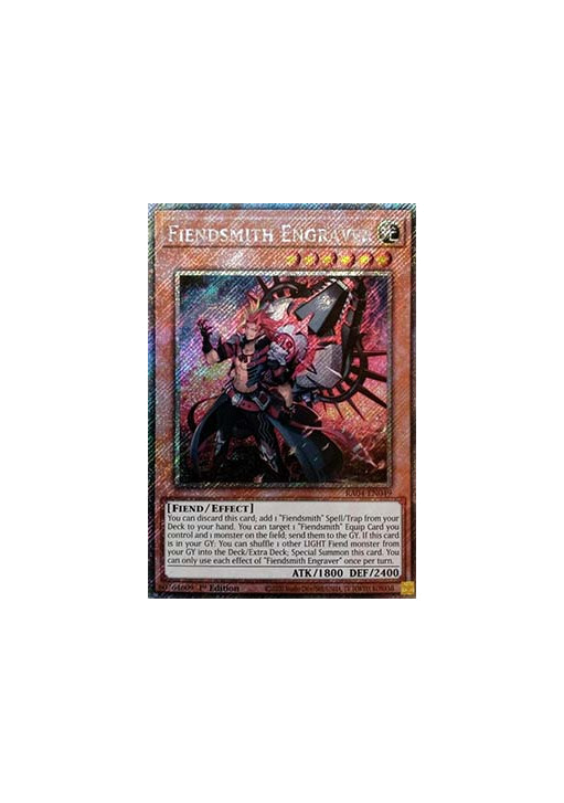 Fiendsmith Engraver (V.4 - Platinum Secret Rare)