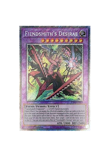 Fiendsmith’s Desirae (V.4 - Platinum Secret Rare)