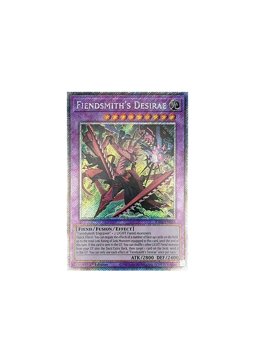 Fiendsmith’s Desirae (V.4 - Platinum Secret Rare)