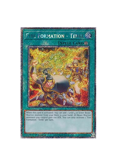 Fire Formation - Tenki (V.1 - Platinum Secret Rare)