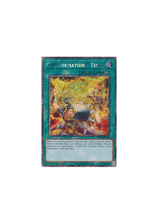 Fire Formation - Tenki (V.1 - Platinum Secret Rare)