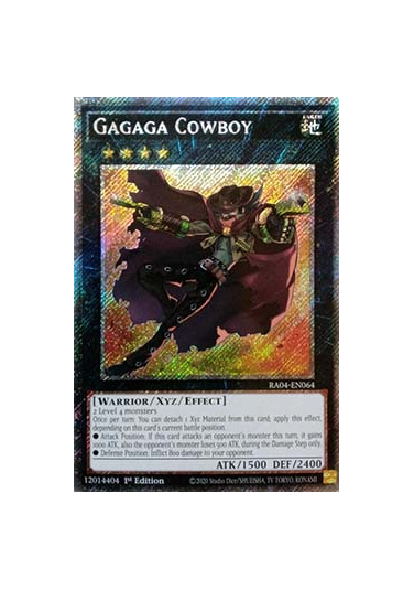 Gagaga Cowboy (V.4 - Platinum Secret Rare)